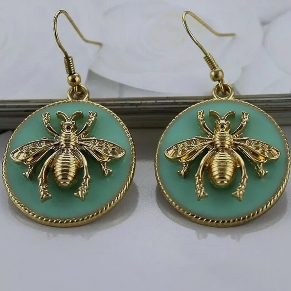 Bee Acrylic Earrings